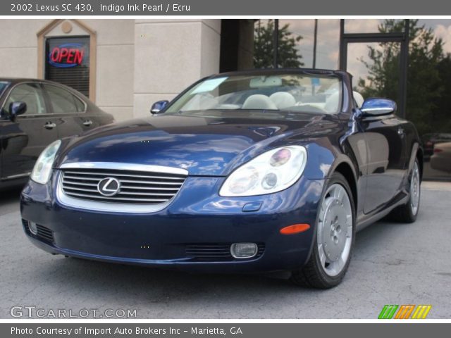 2002 Lexus SC 430 in Indigo Ink Pearl