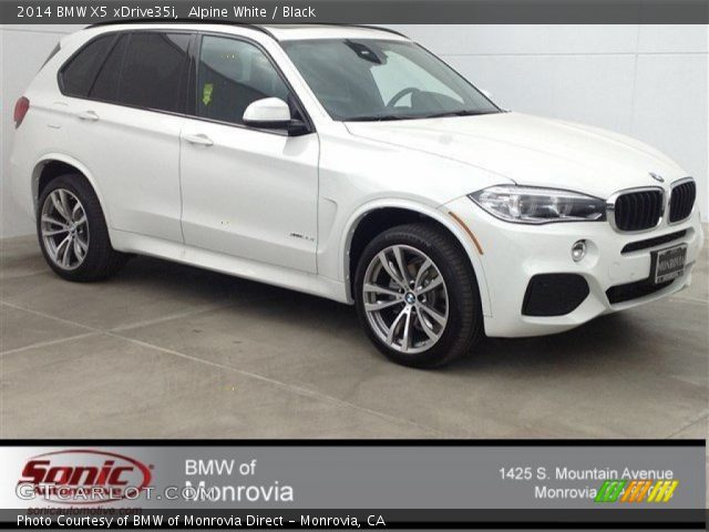 2014 BMW X5 xDrive35i in Alpine White