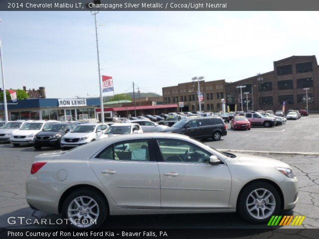 2014 Chevrolet Malibu LT in Champagne Silver Metallic