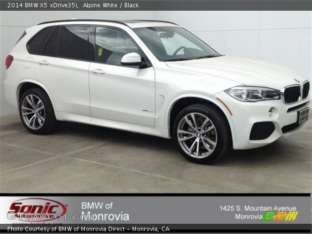2014 BMW X5 xDrive35i in Alpine White