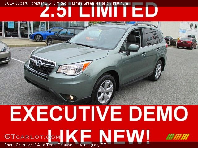 2014 Subaru Forester 2.5i Limited in Jasmin Green Metallic