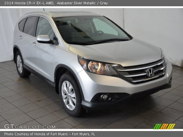 2014 Honda CR-V EX-L AWD in Alabaster Silver Metallic