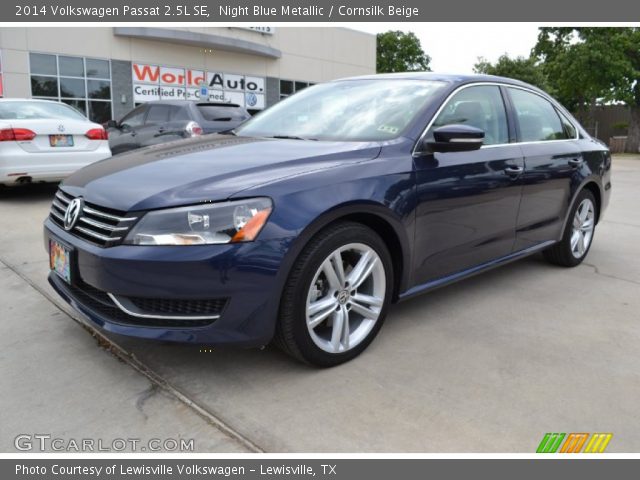 2014 Volkswagen Passat 2.5L SE in Night Blue Metallic
