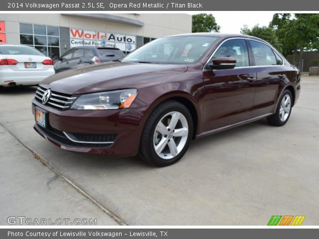 2014 Volkswagen Passat 2.5L SE in Opera Red Metallic