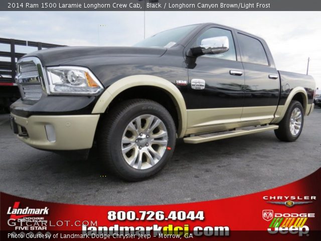 2014 Ram 1500 Laramie Longhorn Crew Cab in Black