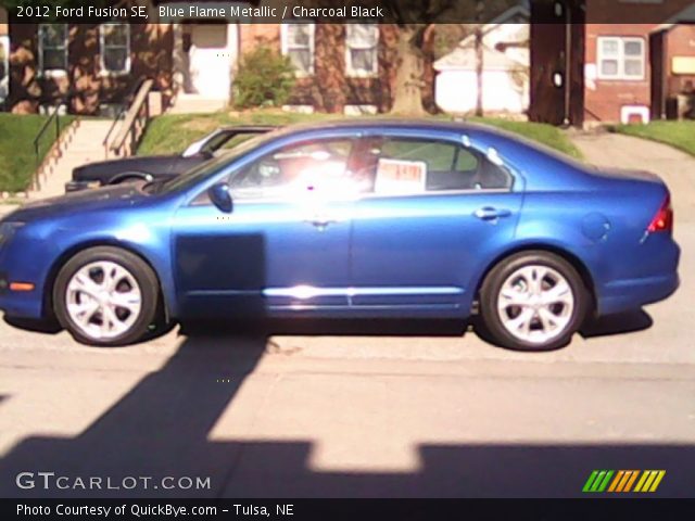 2012 Ford Fusion SE in Blue Flame Metallic