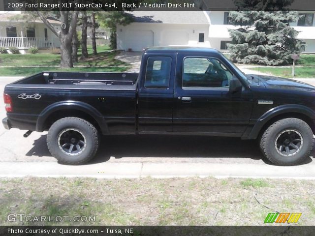 2009 Ford Ranger XLT SuperCab 4x4 in Black