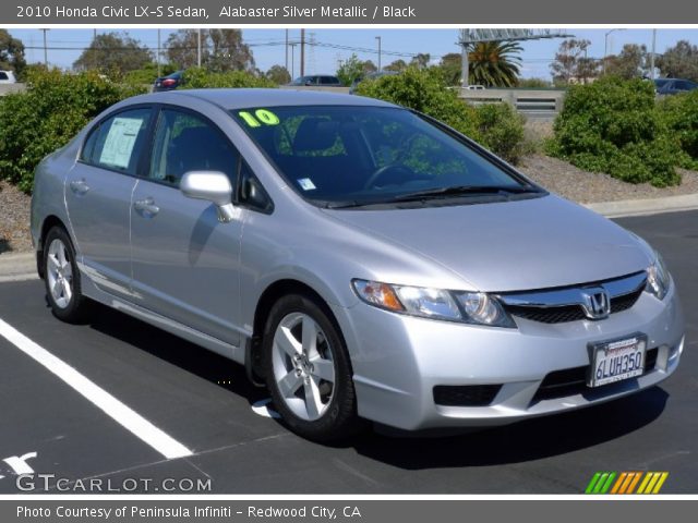 2010 Honda Civic LX-S Sedan in Alabaster Silver Metallic