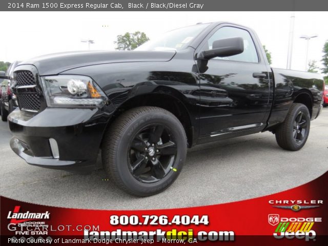 2014 Ram 1500 Express Regular Cab in Black