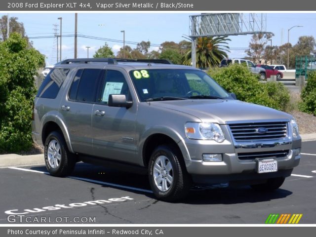 2008 Ford Explorer XLT 4x4 in Vapor Silver Metallic