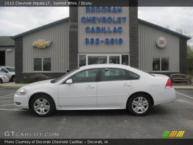 2013 Chevrolet Impala LT in Summit White