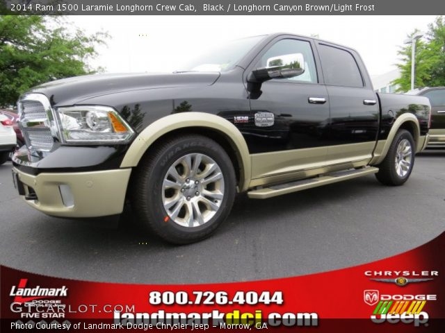 2014 Ram 1500 Laramie Longhorn Crew Cab in Black