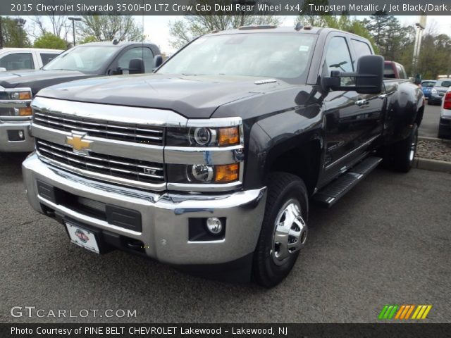 2015 Chevrolet Silverado 3500HD LTZ Crew Cab Dual Rear Wheel 4x4 in Tungsten Metallic