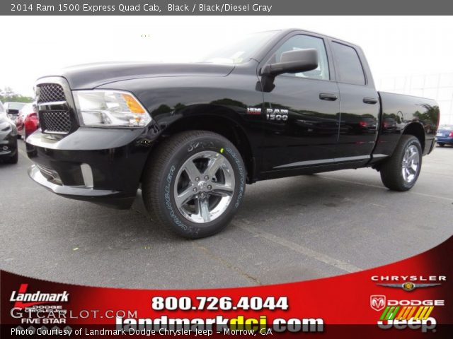 2014 Ram 1500 Express Quad Cab in Black