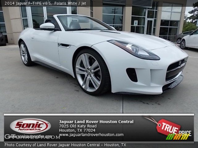 2014 Jaguar F-TYPE V8 S in Polaris White