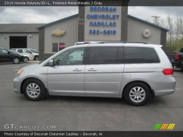 2010 Honda Odyssey EX-L in Polished Metal Metallic