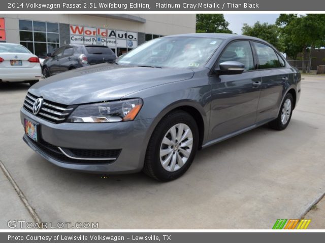 2014 Volkswagen Passat 2.5L Wolfsburg Edition in Platinum Gray Metallic