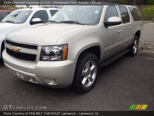 2014 Chevrolet Suburban LS 4x4 in Champagne Silver Metallic
