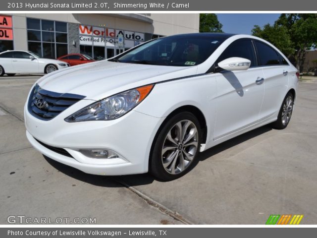 2013 Hyundai Sonata Limited 2.0T in Shimmering White