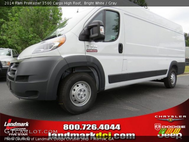 2014 Ram ProMaster 3500 Cargo High Roof in Bright White