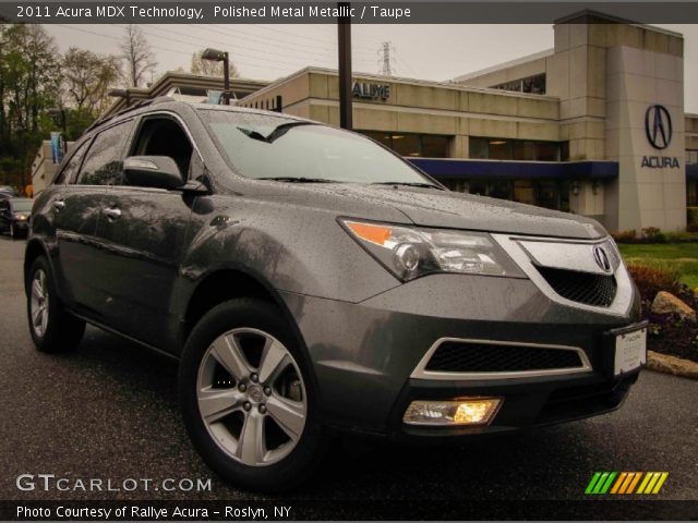 2011 Acura MDX Technology in Polished Metal Metallic
