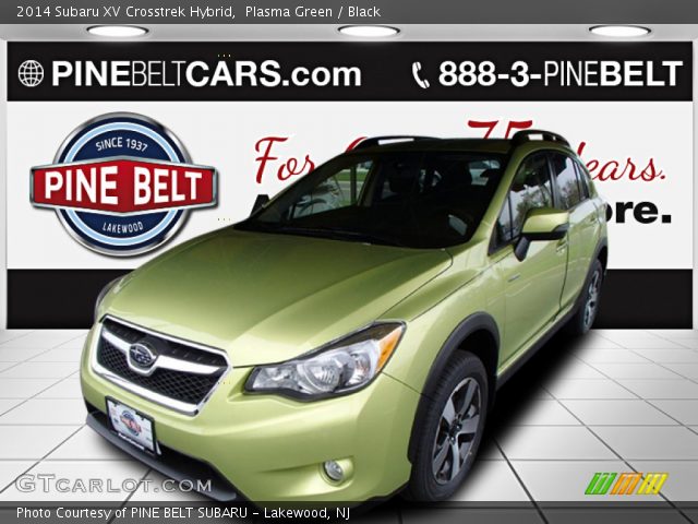 2014 Subaru XV Crosstrek Hybrid in Plasma Green