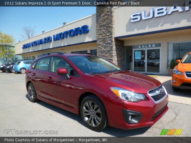 2012 Subaru Impreza 2.0i Sport Premium 5 Door in Camellia Red Pearl