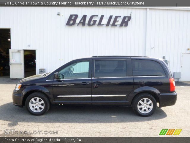 2011 Chrysler Town & Country Touring in Blackberry Pearl