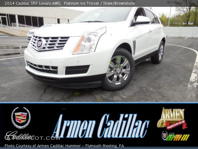 2014 Cadillac SRX Luxury AWD in Platinum Ice Tricoat