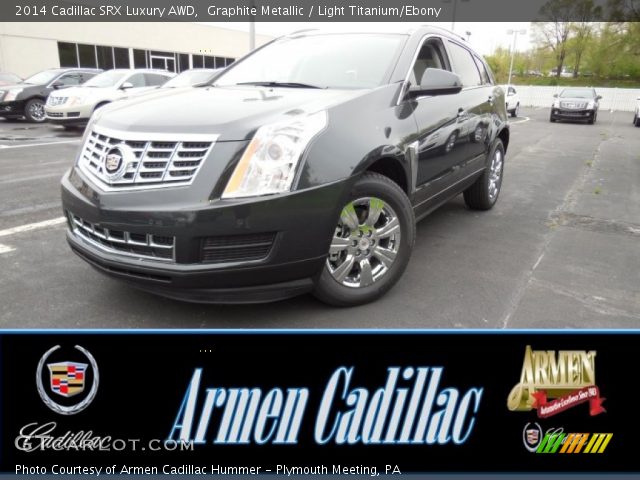 2014 Cadillac SRX Luxury AWD in Graphite Metallic
