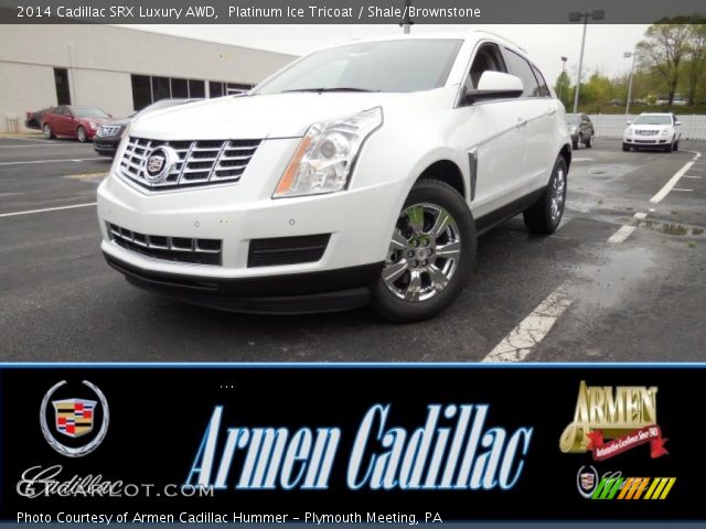 2014 Cadillac SRX Luxury AWD in Platinum Ice Tricoat