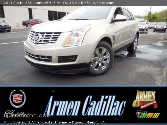 2014 Cadillac SRX Luxury AWD in Silver Coast Metallic