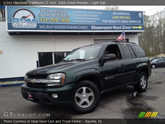2003 Chevrolet TrailBlazer LT 4x4 in Dark Green Metallic