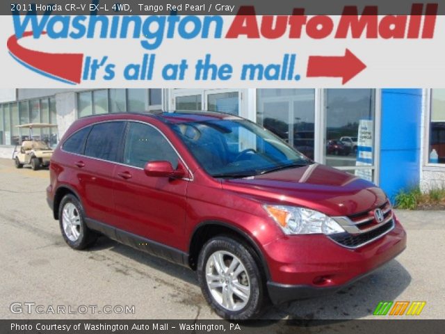 2011 Honda CR-V EX-L 4WD in Tango Red Pearl