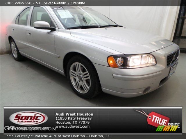2006 Volvo S60 2.5T in Silver Metallic