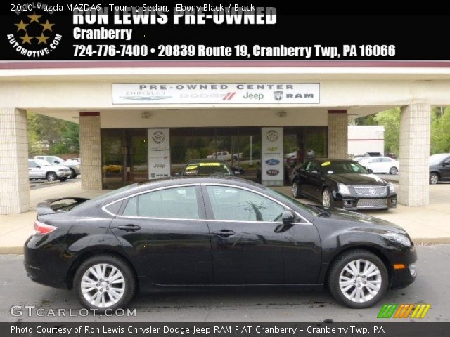 2010 Mazda MAZDA6 i Touring Sedan in Ebony Black
