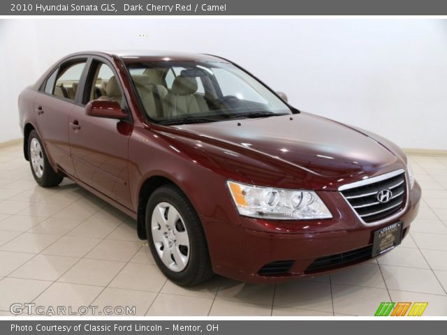 2010 Hyundai Sonata GLS in Dark Cherry Red