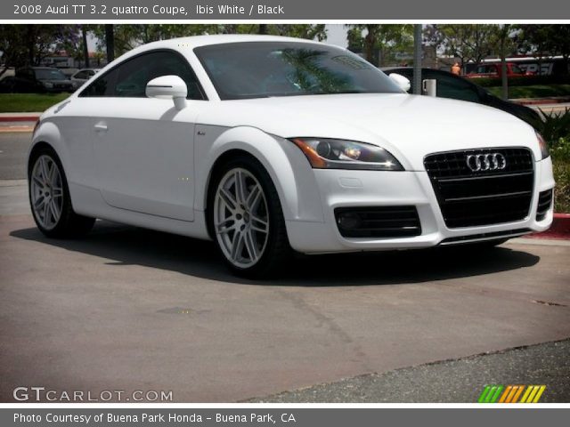 2008 Audi TT 3.2 quattro Coupe in Ibis White