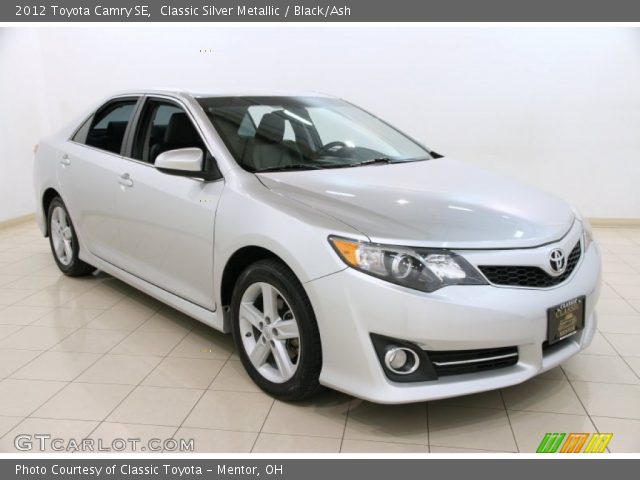 2012 Toyota Camry SE in Classic Silver Metallic