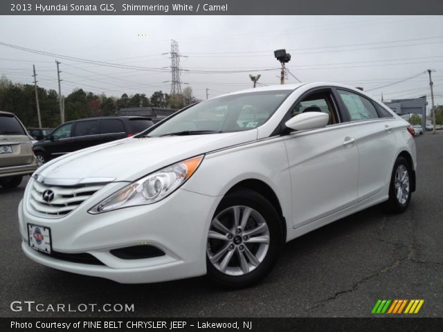 2013 Hyundai Sonata GLS in Shimmering White
