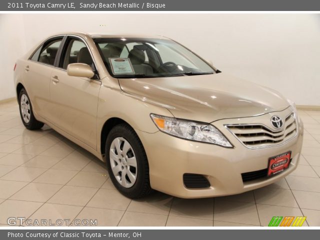 2011 Toyota Camry LE in Sandy Beach Metallic