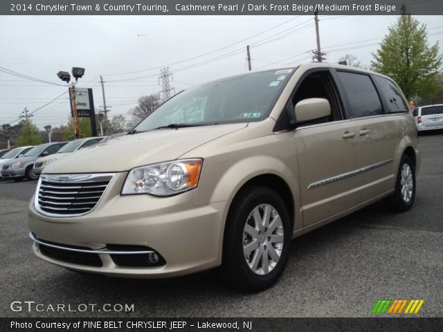 2014 Chrysler Town & Country Touring in Cashmere Pearl