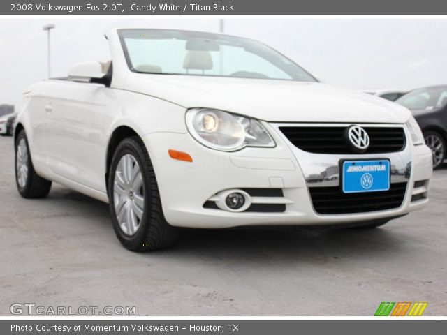 2008 Volkswagen Eos 2.0T in Candy White