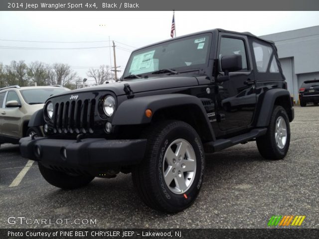 2014 Jeep Wrangler Sport 4x4 in Black