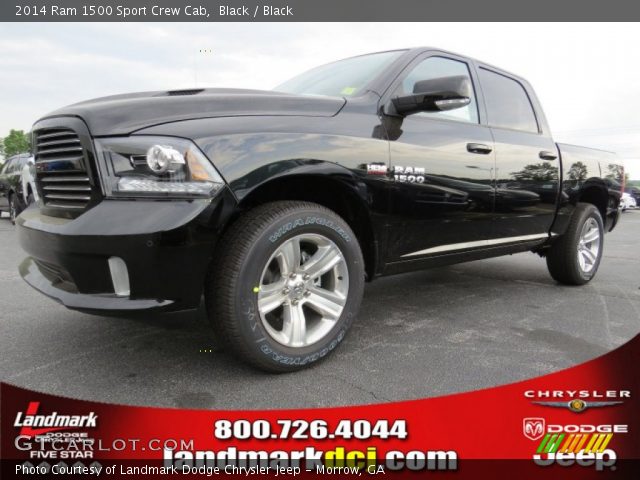 2014 Ram 1500 Sport Crew Cab in Black