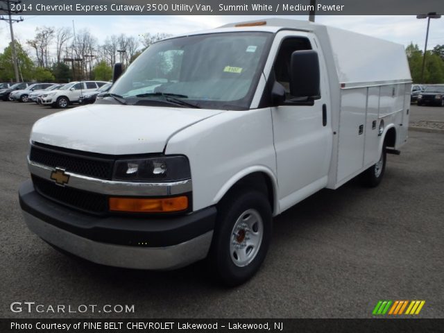 2014 Chevrolet Express Cutaway 3500 Utility Van in Summit White