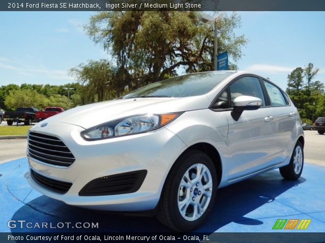 2014 Ford Fiesta SE Hatchback in Ingot Silver
