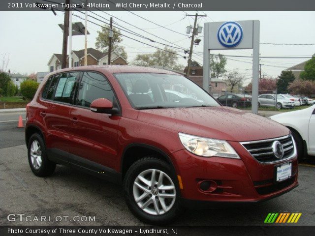 2011 Volkswagen Tiguan S 4Motion in Wild Cherry Metallic