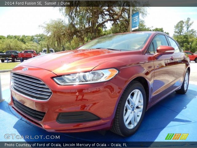 2014 Ford Fusion SE in Sunset