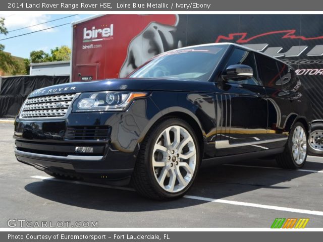 2014 Land Rover Range Rover HSE in Loire Blue Metallic